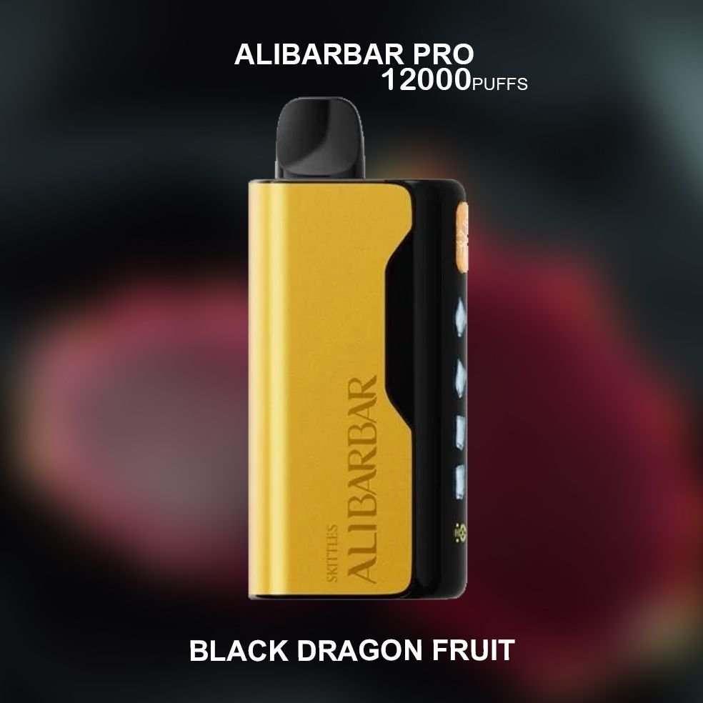 alibarbar pro ice adjust black dragon ice – 12000 puffs