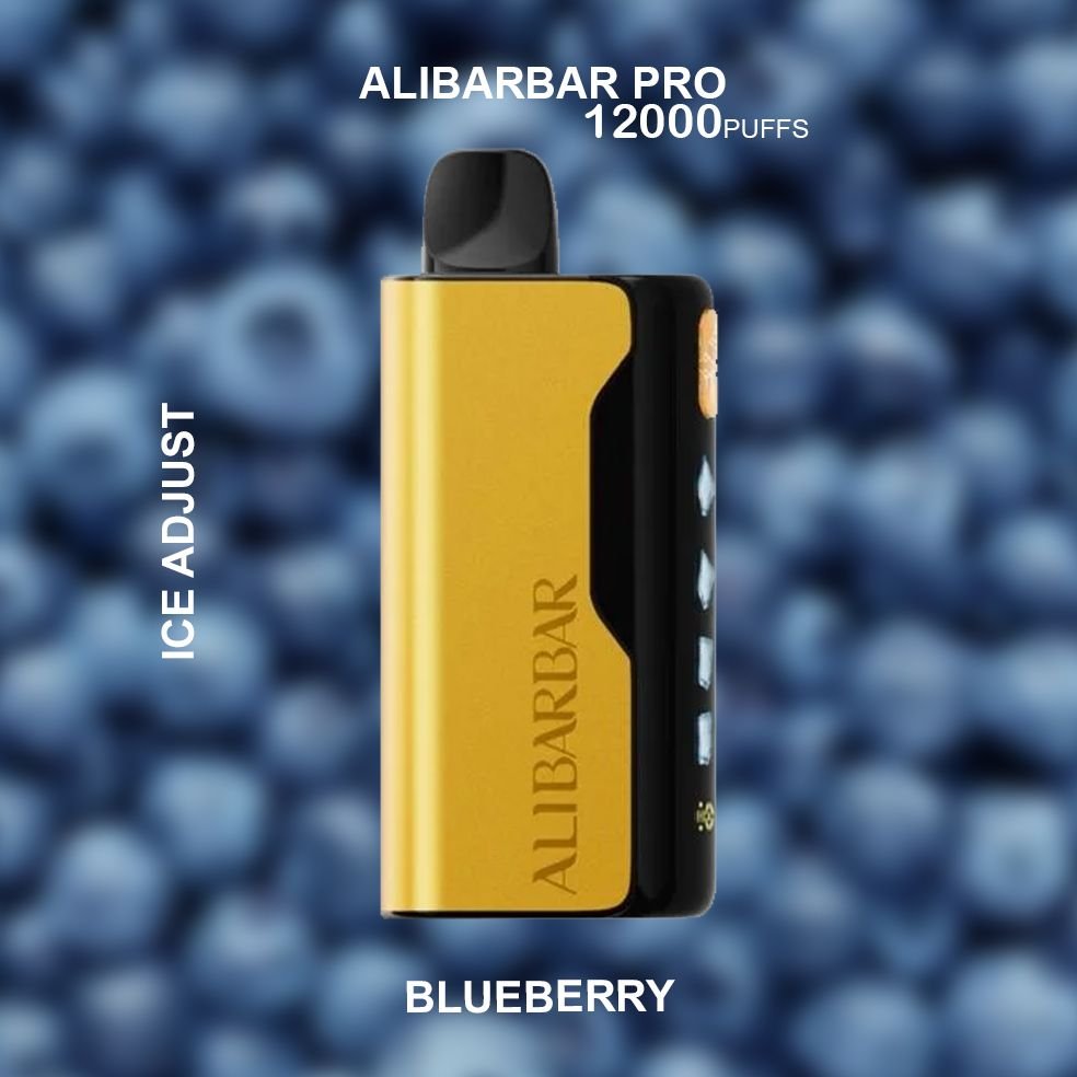 alibarbar pro ice adjust blueberry – 12000 puffs