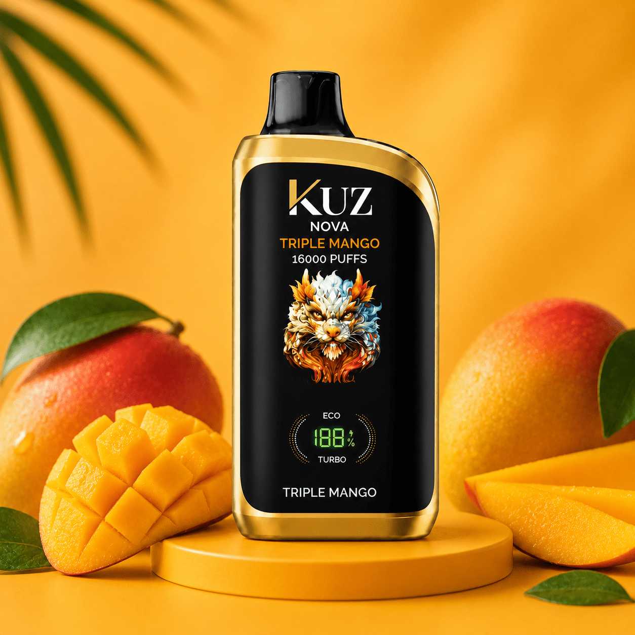 kuz nova triple mango – 16000 puffs