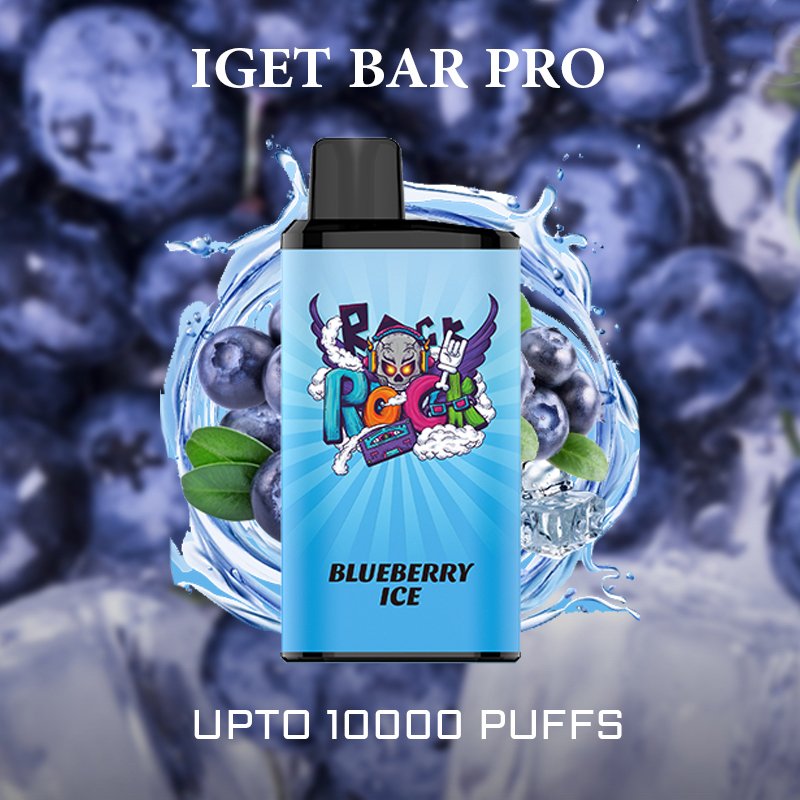 iget bar pro blueberry ice – 10000 puffs