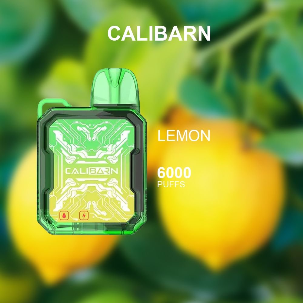 calibarn lemon – 6000 puffs