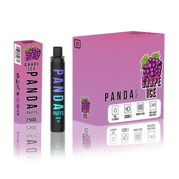 panda grape ice – 2500 puffs