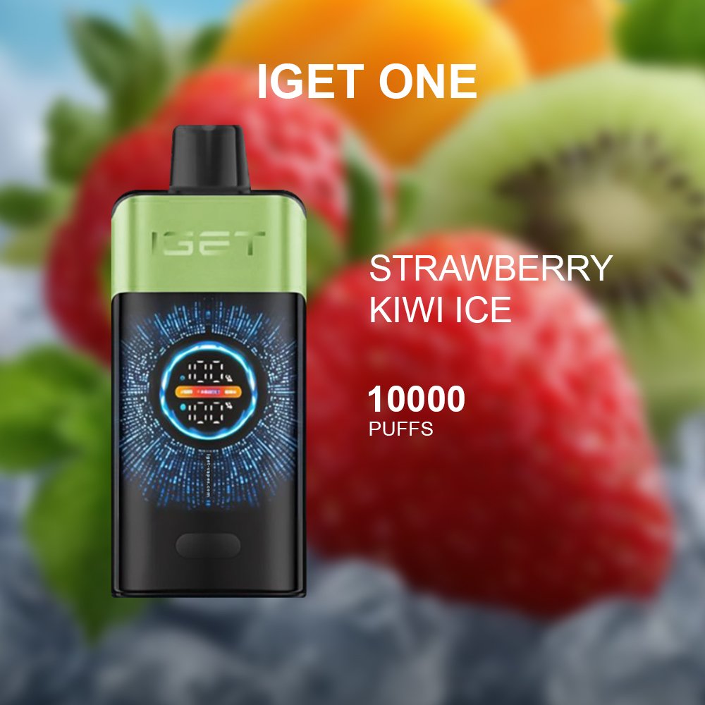 iget one strawberry kiwi ice – 12000 puffs