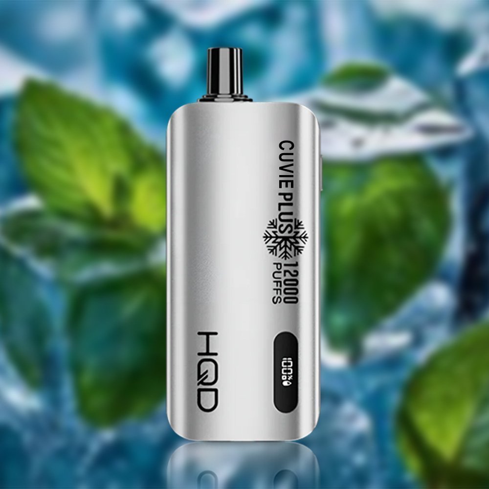 hqd cuvie slick plus 12000 puffs mint ice