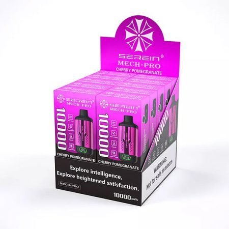 serein mech pro 10000 puffs cherry pomegranate